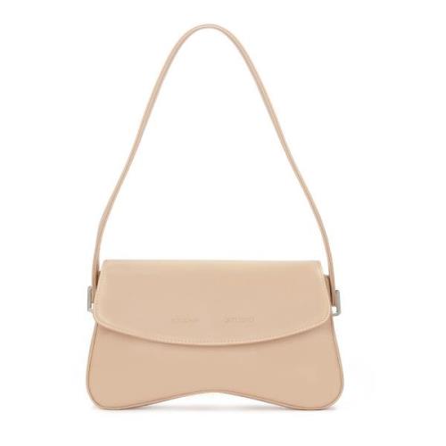 Beige handtas met onregelmatige vorm Kazar Studio , Beige , Dames