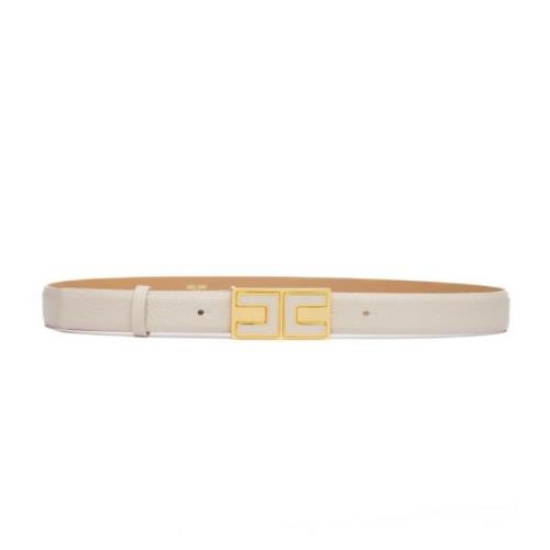 Logo Riem Elisabetta Franchi , Beige , Dames