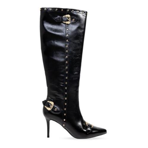 Laarzen met hak Versace Jeans Couture , Black , Dames