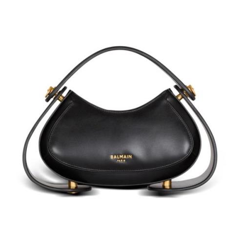 Kleine Jolie Madame tas in doosleer Balmain , Black , Dames