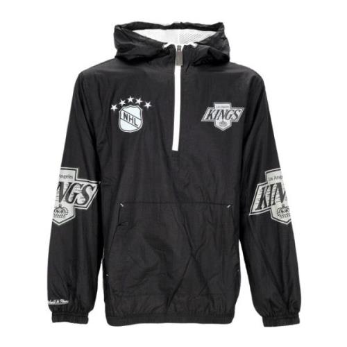 Los Angeles Kings Windbreaker Anorak Jas Mitchell & Ness , Black , Her...