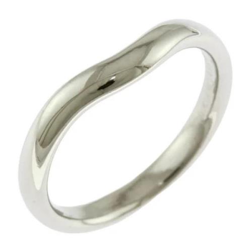 Pre-owned Platinum rings Tiffany & Co. Pre-owned , Gray , Unisex