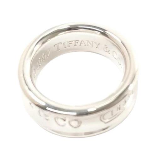 Pre-owned Silver rings Tiffany & Co. Pre-owned , Gray , Dames