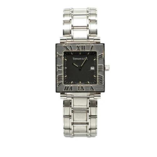 Pre-owned Stainless Steel watches Tiffany & Co. Pre-owned , Black , He...