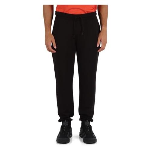 Sportieve modal broek met logopatch Emporio Armani EA7 , Black , Heren