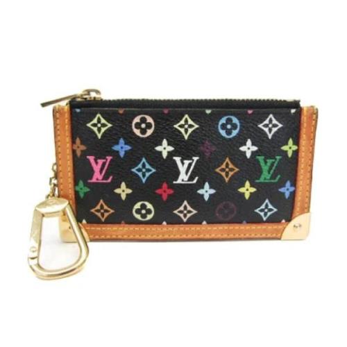 Pre-owned Fabric wallets Louis Vuitton Vintage , Black , Dames