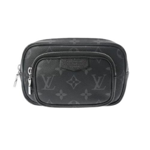 Pre-owned Leather louis-vuitton-bags Louis Vuitton Vintage , Black , H...