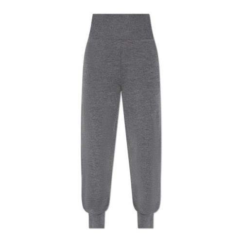 Wollen broek Chloé , Gray , Dames