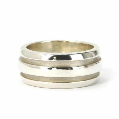 Pre-owned Silver rings Tiffany & Co. Pre-owned , Gray , Dames