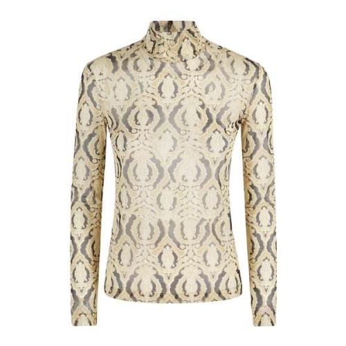 Stijlvolle Turtleneck Sweater La DoubleJ , Beige , Dames