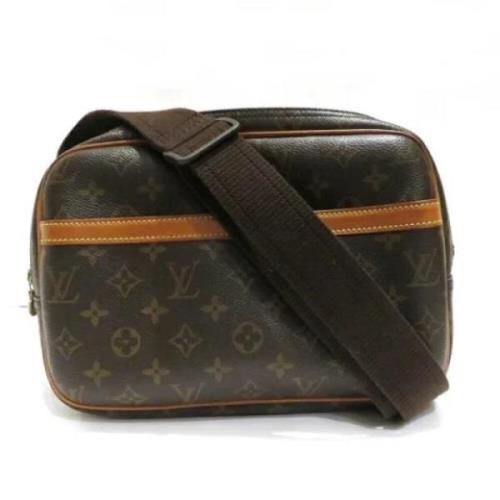 Pre-owned Fabric louis-vuitton-bags Louis Vuitton Vintage , Brown , Da...