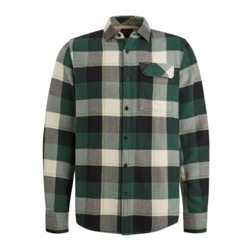 Flanel Twill Check Overhemd PME Legend , Multicolor , Heren