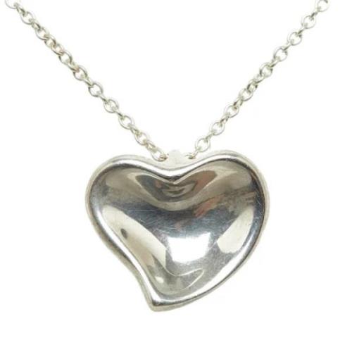 Pre-owned Silver necklaces Tiffany & Co. Pre-owned , Gray , Dames