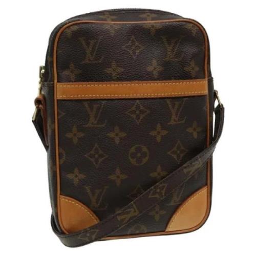 Pre-owned Canvas louis-vuitton-bags Louis Vuitton Vintage , Brown , Da...