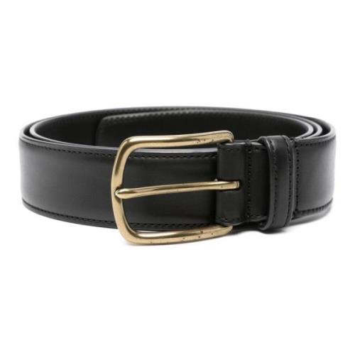 Leren Riem OC Strip 04 Officine Creative , Black , Heren