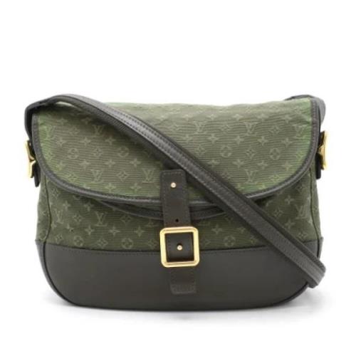 Pre-owned Leather louis-vuitton-bags Louis Vuitton Vintage , Green , D...