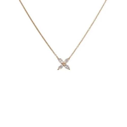 Pre-owned Rose Gold necklaces Tiffany & Co. Pre-owned , Yellow , Dames