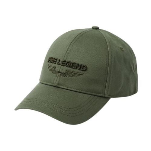 Geborduurde Twill Cap met Verstelbare Band PME Legend , Green , Heren