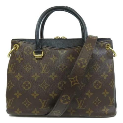 Pre-owned Canvas louis-vuitton-bags Louis Vuitton Vintage , Brown , Da...