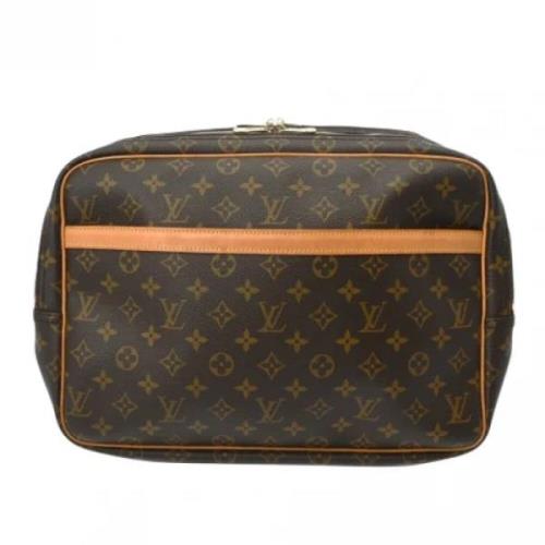 Pre-owned Fabric louis-vuitton-bags Louis Vuitton Vintage , Brown , Da...