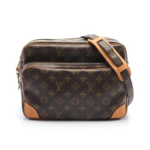 Pre-owned Leather louis-vuitton-bags Louis Vuitton Vintage , Brown , D...