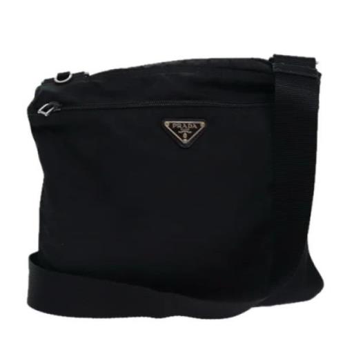 Pre-owned Nylon prada-bags Prada Vintage , Black , Dames