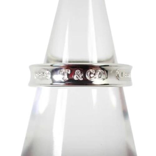 Pre-owned Silver rings Tiffany & Co. Pre-owned , Gray , Dames