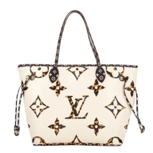 Pre-owned Canvas louis-vuitton-bags Louis Vuitton Vintage , White , Da...