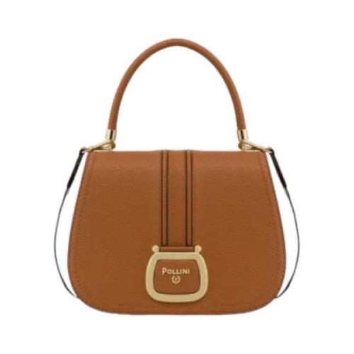 Handtas Pollini , Brown , Dames