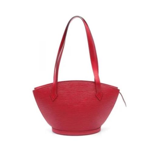 Pre-owned Leather louis-vuitton-bags Louis Vuitton Vintage , Red , Dam...