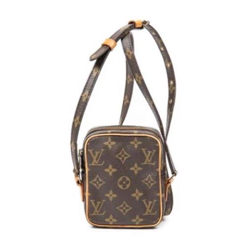 Pre-owned Canvas louis-vuitton-bags Louis Vuitton Vintage , Brown , Da...