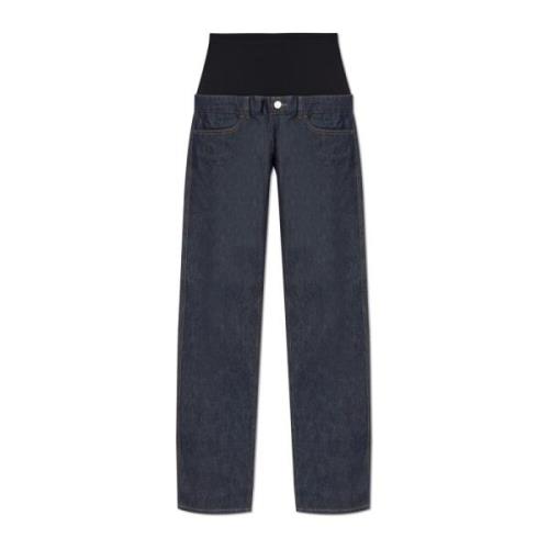 Jeans met elastische tailleband Coperni , Blue , Dames