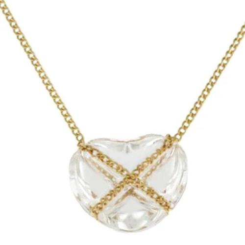 Pre-owned Yellow Gold necklaces Tiffany & Co. Pre-owned , Yellow , Dam...