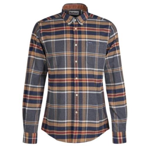 Geruite Tailored Shirt Barbour , Multicolor , Heren