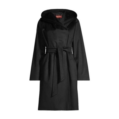 Zwarte Jassen Newmang Max Mara , Black , Dames