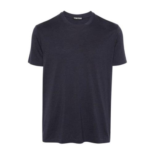 T-shirt, Regular Fit, Portugal Tom Ford , Blue , Heren