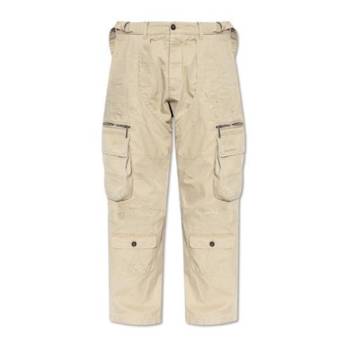 Broek type vracht Dsquared2 , Beige , Heren