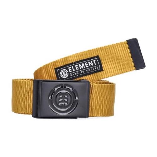 Pittige mosterd herenriem met flesopener Element , Yellow , Heren