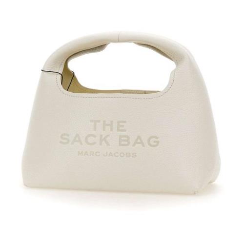 Witte Mini Sack Tas met Clutch Marc Jacobs , White , Dames