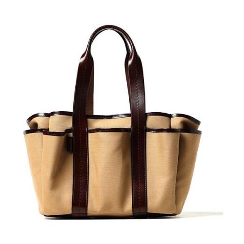 Stijlvolle Leren Tas voor Vrouwen Max Mara , Brown , Dames