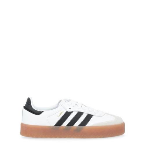 Samba Klassieke Sneakers Adidas Originals , White , Heren