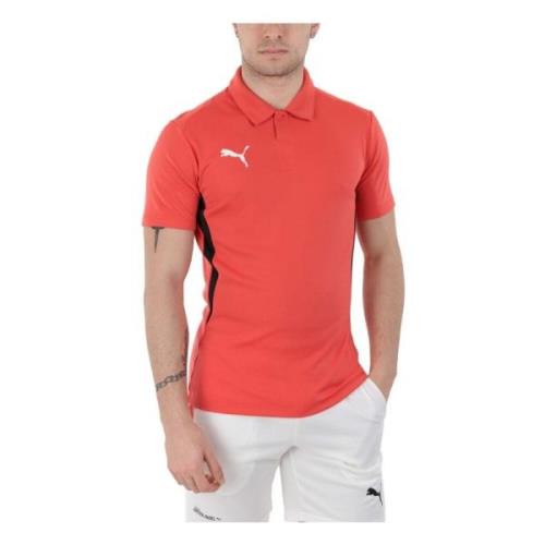 Individuele Padel Korte Mouw Polo Puma , Orange , Heren