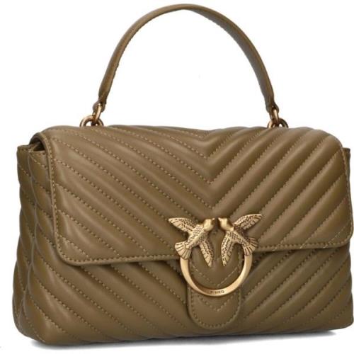 Love Lady Puff Classic Handtas Pinko , Brown , Dames