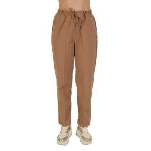 Stijlvolle broek voor vrouwen Marella , Brown , Dames