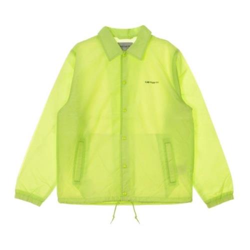 Script Coach Jack Lime/Zwart Carhartt Wip , Yellow , Heren