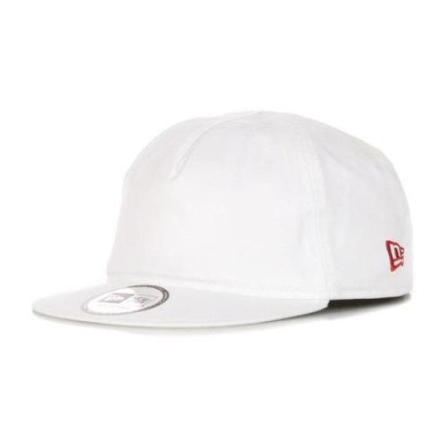 NBA Fietspet met Platte Klep New Era , White , Heren