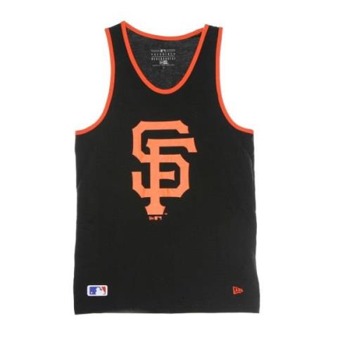 MLB Logo Tank Top San Francisco Giants New Era , Black , Heren