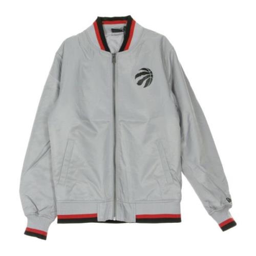 NBA Team Varsity Bomber Jacket Grijs New Era , Gray , Heren