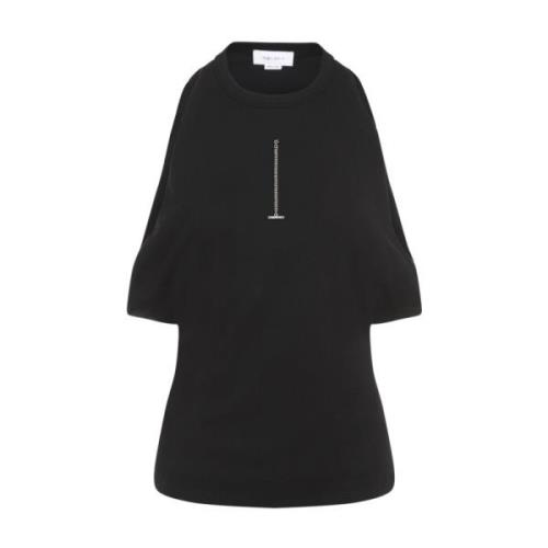 Zwarte Topwear voor Vrouwen Aw24 Alexander McQueen , Black , Dames