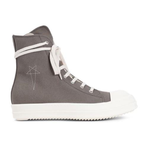 Dust Pearl Milk Sneakers Rick Owens , Gray , Heren